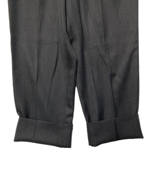 COMME des GARCONS HOMME DEUX（コムデギャルソン オム ドゥ）COMME des GARCONS HOMME DEUX (コムデギャルソン オム ドゥ) ツータックパンツ ダークグレー サイズ:Lの古着・服飾アイテム