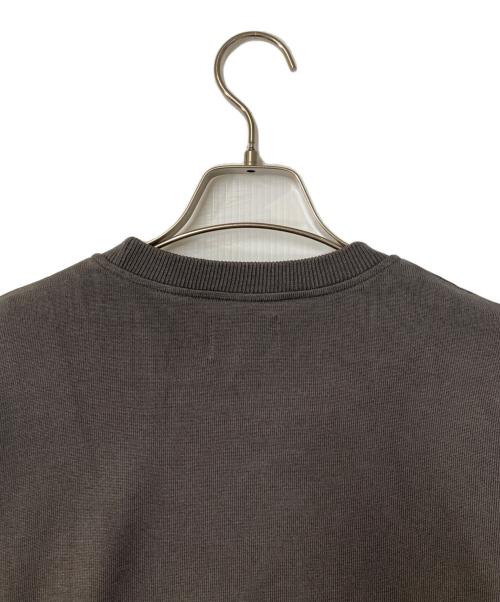 Yonetomi（ヨネトミ）Yonetomi (ヨネトミ) UNITED ARROWS (ユナイテッドアローズ) SILK KNIT TEE グレー サイズ:2の古着・服飾アイテム