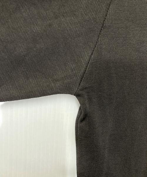 Yonetomi（ヨネトミ）Yonetomi (ヨネトミ) UNITED ARROWS (ユナイテッドアローズ) SILK KNIT TEE グレー サイズ:2の古着・服飾アイテム