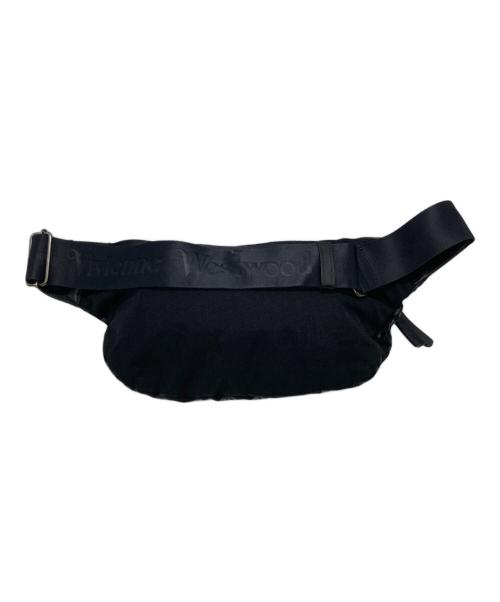Vivienne Westwood（ヴィヴィアンウエストウッド）Vivienne Westwood (ヴィヴィアンウエストウッド) オーブ柄 ウエストバッグ ブラックの古着・服飾アイテム