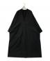 YLEVE（イレーヴ）の古着「コットンタイプライターロングカフタンシャツ」｜ブラック