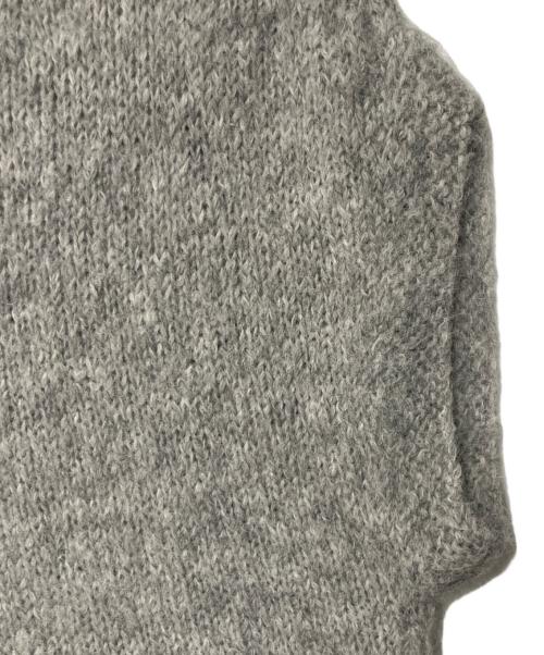 KAGURE（カグレ）KAGURE (カグレ) アルパカルーズベスト グレー サイズ:FREEの古着・服飾アイテム