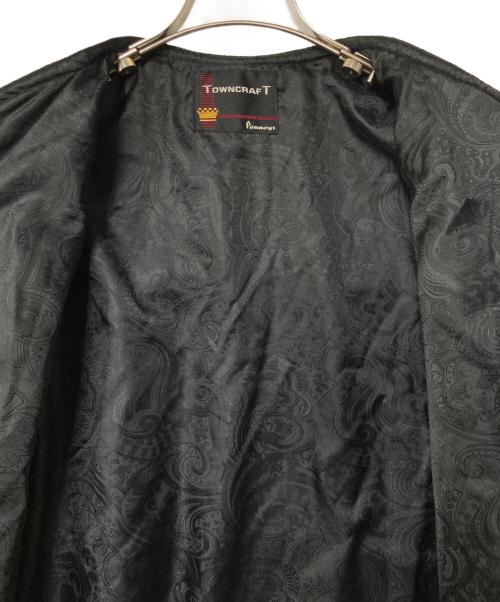 TOWN CRAFT（タウンクラフト）TOWN CRAFT (タウンクラフト) BEAUTY&YOUTH (ビューティーアンドユース) 別注 パッチワークキルティングジャケット オリーブ サイズ:Fの古着・服飾アイテム