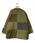 TOWN CRAFT (タウンクラフト) BEAUTY&YOUTH (ビューティーアンドユース) 別注 パッチワークキルティングジャケット オリーブ サイズ:F：5000円