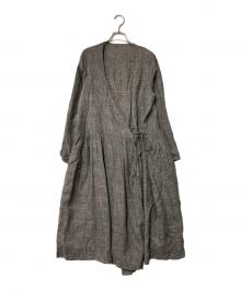 nest Robe（ネストローブ）の古着「リネンワンピース」｜グレー