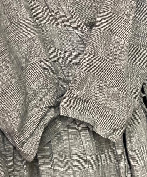 nest Robe（ネストローブ）nest Robe (ネストローブ) リネンワンピース グレー サイズ:Freeの古着・服飾アイテム