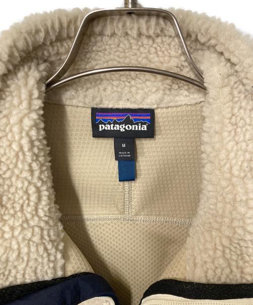 Patagonia（パタゴニア）Patagonia (パタゴニア) メンズ・クラシック・レトロX・ベスト アイボリー×ネイビー サイズ:Mの古着・服飾アイテム