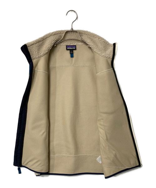 Patagonia（パタゴニア）Patagonia (パタゴニア) メンズ・クラシック・レトロX・ベスト アイボリー×ネイビー サイズ:Mの古着・服飾アイテム