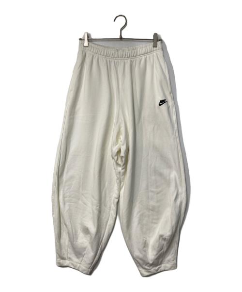 NIKE（ナイキ）NIKE (ナイキ) オーバーサイズド フレンチテリー スウェット パンツ アイボリー サイズ:Sの古着・服飾アイテム