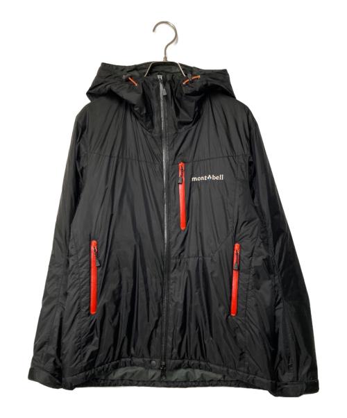mont-bell（モンベル）mont-bell (モンベル) フラットアイアンパーカ ブラック サイズ:XSの古着・服飾アイテム
