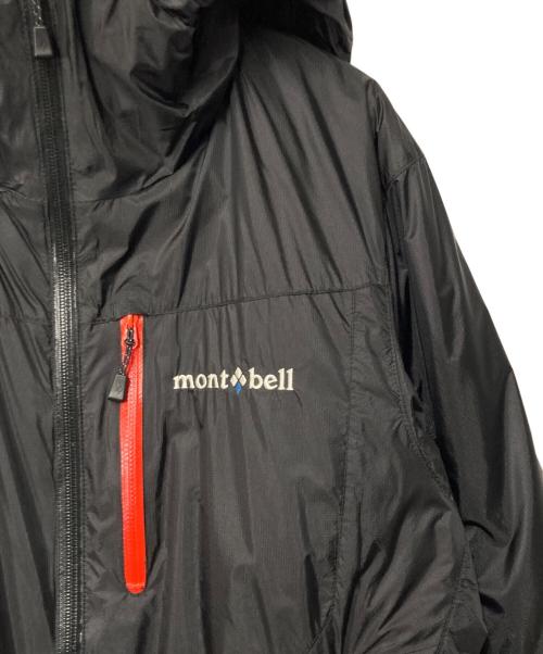 mont-bell（モンベル）mont-bell (モンベル) フラットアイアンパーカ ブラック サイズ:XSの古着・服飾アイテム
