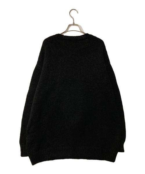 hazama（ハザマ）hazama (ハザマ) DRUGニット ブラック サイズ:Freeの古着・服飾アイテム