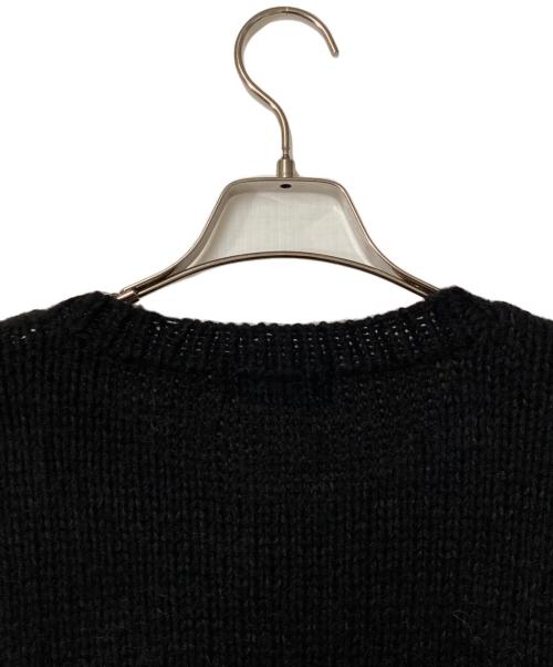 hazama（ハザマ）hazama (ハザマ) DRUGニット ブラック サイズ:Freeの古着・服飾アイテム