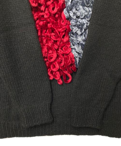 hazama（ハザマ）hazama (ハザマ) DRUGニット ブラック サイズ:Freeの古着・服飾アイテム