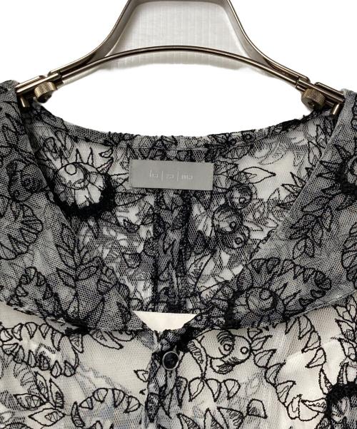 hazama（ハザマ）hazama (ハザマ) 狂った正義が辿る末路のレースワンピース ブラック×ホワイト サイズ:Freeの古着・服飾アイテム