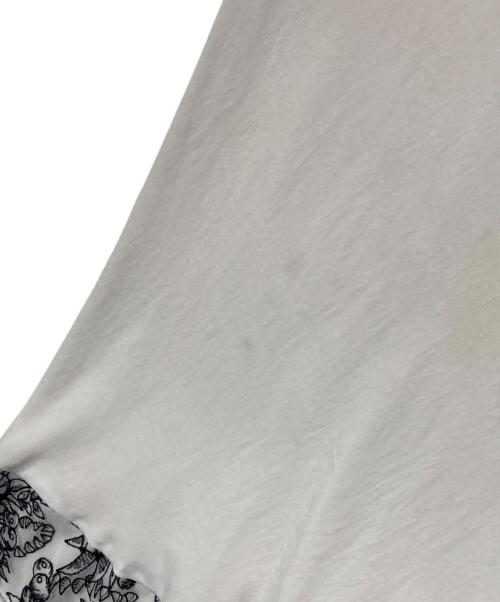 hazama（ハザマ）hazama (ハザマ) 狂った正義が辿る末路のレースワンピース ブラック×ホワイト サイズ:Freeの古着・服飾アイテム