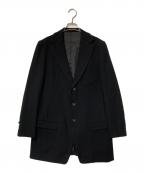 yohji yamamoto+noirヨウジヤマモトプリュスノアール）の古着「ウール3Bロングジャケット」｜ブラック