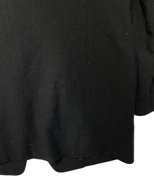 yohji yamamoto+noir（ヨウジヤマモトプリュスノアール）yohji yamamoto+noir (ヨウジヤマモトプリュスノアール) ウール3Bロングジャケット ブラック サイズ:1の古着・服飾アイテム