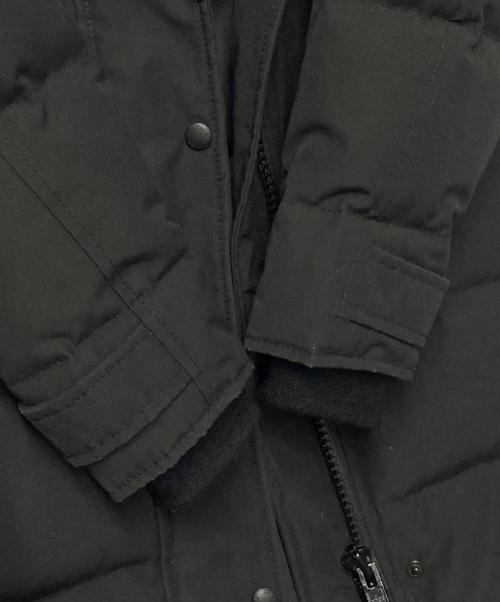 CANADA GOOSE（カナダグース）CANADA GOOSE (カナダグース) SHELBURNE PARKA ファーフーデッド ダウンコート ブラック サイズ:XSの古着・服飾アイテム