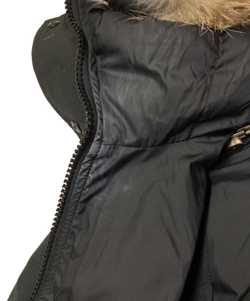 CANADA GOOSE（カナダグース）CANADA GOOSE (カナダグース) SHELBURNE PARKA ファーフーデッド ダウンコート ブラック サイズ:XSの古着・服飾アイテム
