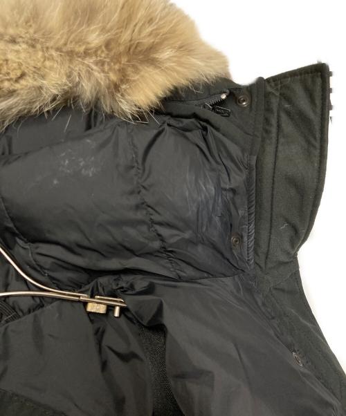 CANADA GOOSE（カナダグース）CANADA GOOSE (カナダグース) SHELBURNE PARKA ファーフーデッド ダウンコート ブラック サイズ:XSの古着・服飾アイテム