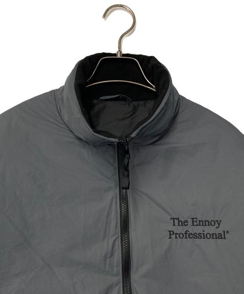 ENNOY（エンノイ）ENNOY (エンノイ) Nylon Padded Jacket グレー サイズ:Lの古着・服飾アイテム