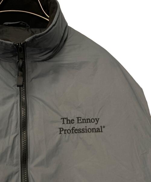 ENNOY（エンノイ）ENNOY (エンノイ) Nylon Padded Jacket グレー サイズ:Lの古着・服飾アイテム