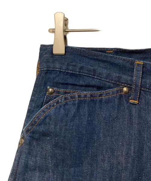 Needles（ニードルズ）Needles (ニードルズ) コットンリネンフレアデニムパンツ インディゴ サイズ:3の古着・服飾アイテム