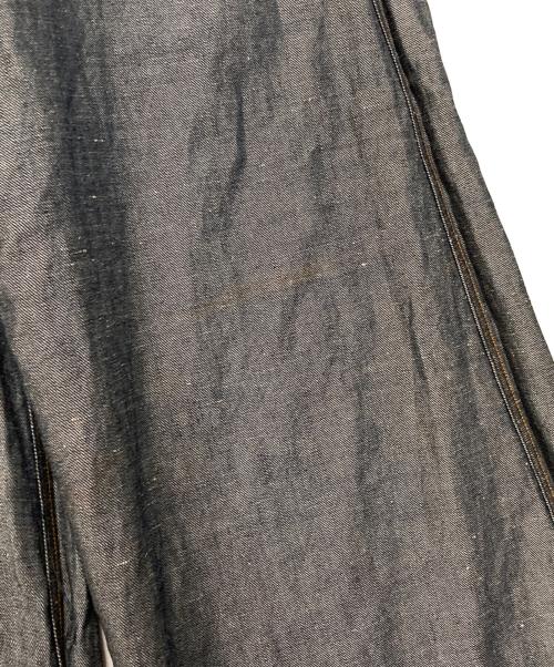 Needles（ニードルズ）Needles (ニードルズ) コットンリネンフレアデニムパンツ インディゴ サイズ:3の古着・服飾アイテム