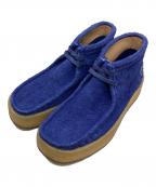 CLARKS×HIDDEN NYクラークス×ヒドゥンニューヨーク）の古着「WALLABEE CUP BOOT」｜ブルー