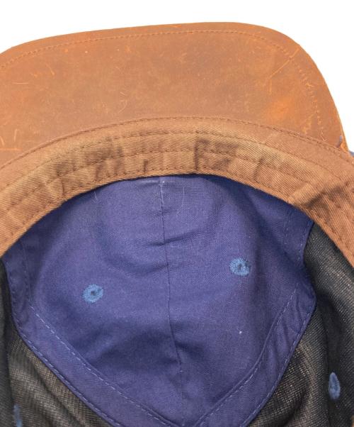 Aime Leon Dore（エメ レオン ドレ）Aime Leon Dore (エメ レオン ドレ) キャップ ネイビー×ブラウンの古着・服飾アイテム