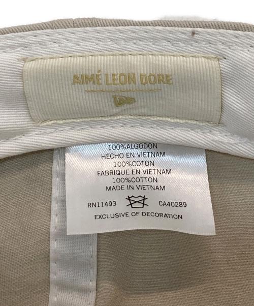 Aime Leon Dore（エメ レオン ドレ）Aime Leon Dore (エメ レオン ドレ) New Era (ニューエラ) キャップ ベージュの古着・服飾アイテム