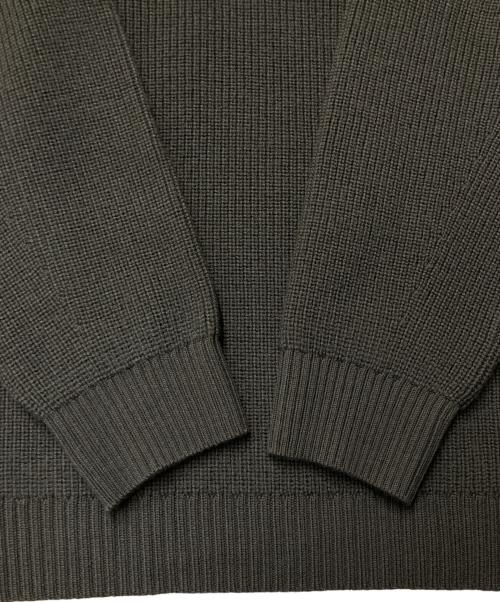 THE DAY（ザデイ）the DAY (ザデイ) LOW GAUGE MERINO CREWNECK KNIT グレー サイズ:2の古着・服飾アイテム