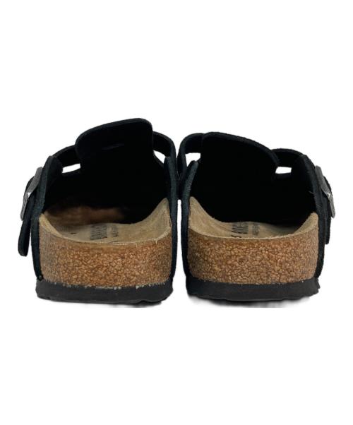 BIRKENSTOCK（ビルケンシュトック）BIRKENSTOCK (ビルケンシュトック) ボストンスエードサンダル ブラック サイズ:36の古着・服飾アイテム