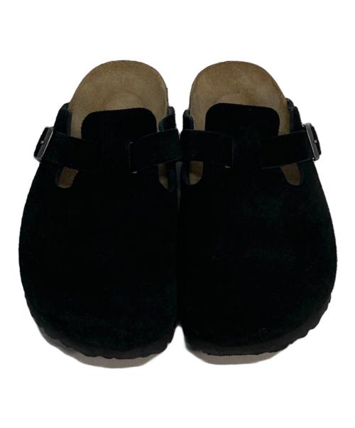 BIRKENSTOCK（ビルケンシュトック）BIRKENSTOCK (ビルケンシュトック) ボストンスエードサンダル ブラック サイズ:36の古着・服飾アイテム