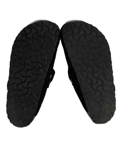 BIRKENSTOCK（ビルケンシュトック）BIRKENSTOCK (ビルケンシュトック) ボストンスエードサンダル ブラック サイズ:36の古着・服飾アイテム