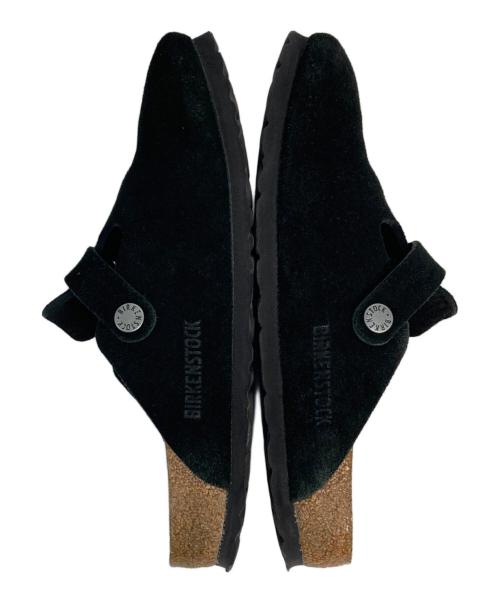 BIRKENSTOCK（ビルケンシュトック）BIRKENSTOCK (ビルケンシュトック) ボストンスエードサンダル ブラック サイズ:36の古着・服飾アイテム