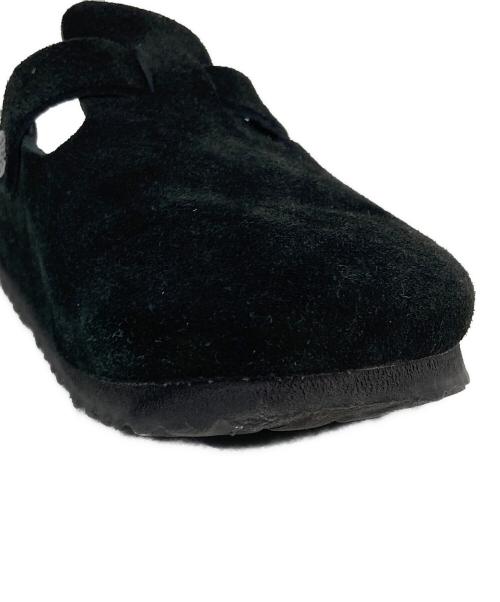 BIRKENSTOCK（ビルケンシュトック）BIRKENSTOCK (ビルケンシュトック) ボストンスエードサンダル ブラック サイズ:36の古着・服飾アイテム