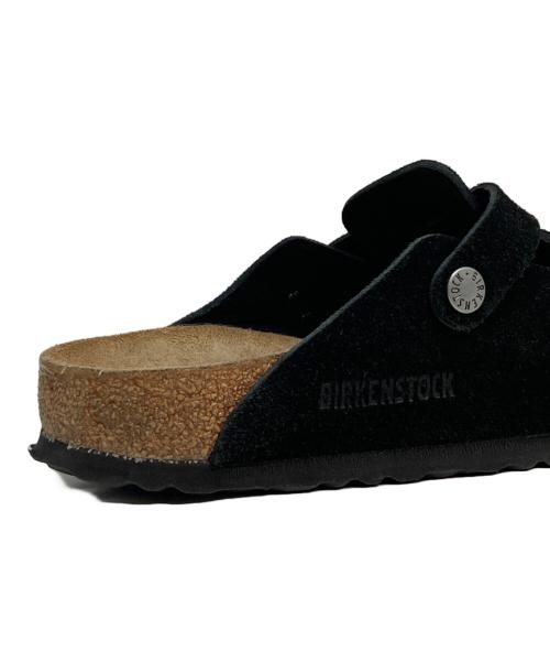 BIRKENSTOCK（ビルケンシュトック）BIRKENSTOCK (ビルケンシュトック) ボストンスエードサンダル ブラック サイズ:36の古着・服飾アイテム