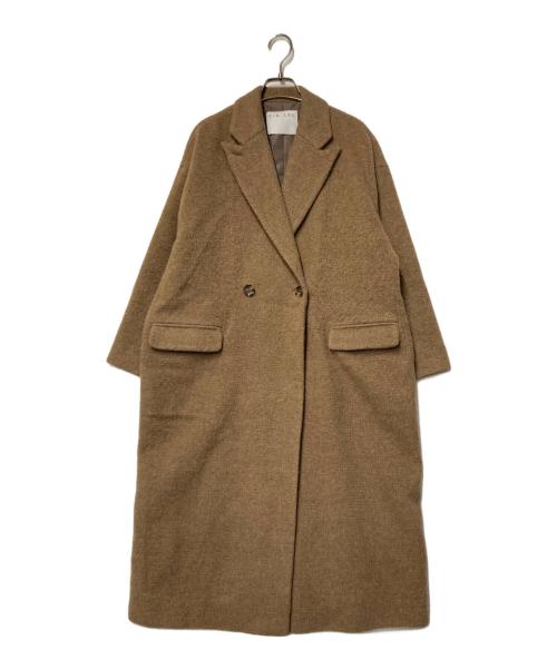 RIM.ARK（リムアーク）RIM.ARK (リムアーク) Recycle wool over CT ブラウン サイズ:36の古着・服飾アイテム