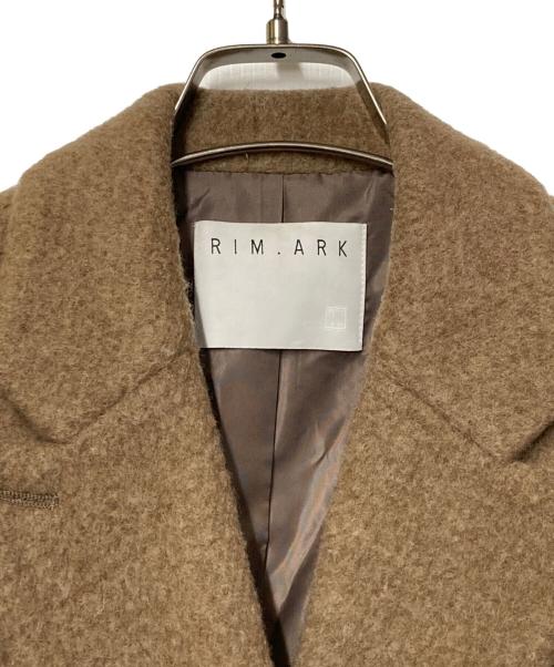 RIM.ARK（リムアーク）RIM.ARK (リムアーク) Recycle wool over CT ブラウン サイズ:36の古着・服飾アイテム