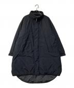 WOOLRICH×IENAウールリッチ×イエナ）の古着「別注 スタンドカラー フーデッドダウンコート」｜ブラック