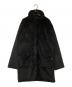 SOU・SOU（ソウソウ）の古着「ボアフリース スタンドカラーコート」｜ブラック