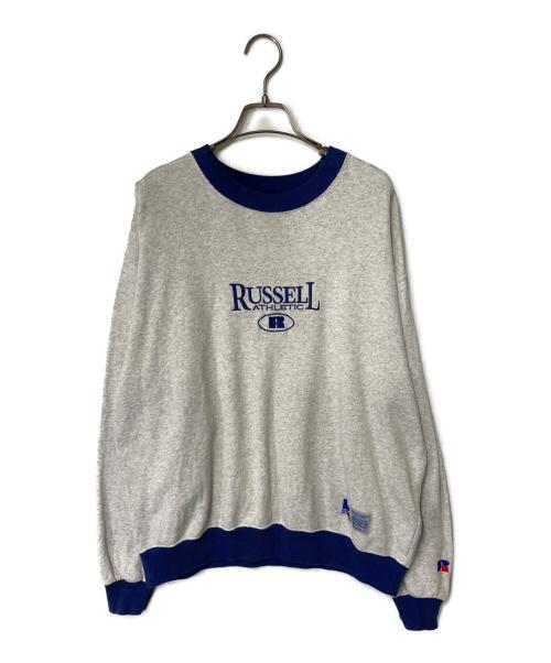 RUSSELL ATHLETIC（ラッセルアスレチック）RUSSELL ATHLETIC (ラッセルアスレチック) クルーネックスウェット グレー サイズ:Ｍの古着・服飾アイテム
