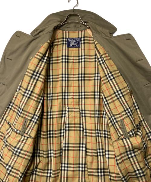 Burberry's（バーバリーズ）Burberry's (バーバリーズ) 80's 裏ノバチェック トレンチコート カーキ サイズ:50の古着・服飾アイテム