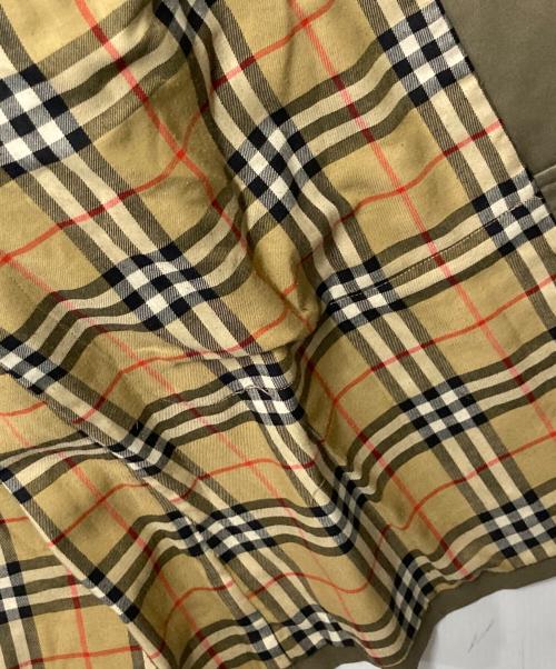 Burberry's（バーバリーズ）Burberry's (バーバリーズ) 80's 裏ノバチェック トレンチコート カーキ サイズ:50の古着・服飾アイテム