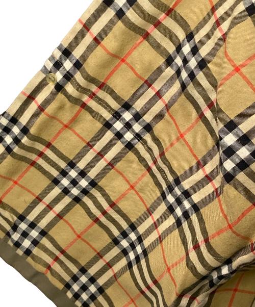 Burberry's（バーバリーズ）Burberry's (バーバリーズ) 80's 裏ノバチェック トレンチコート カーキ サイズ:50の古着・服飾アイテム