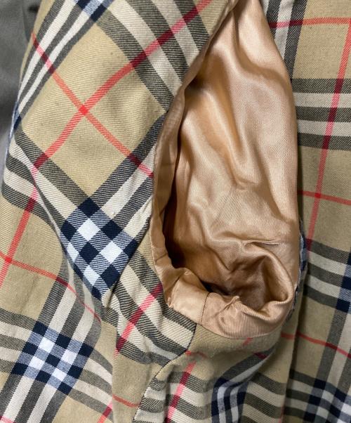 Burberry's（バーバリーズ）Burberry's (バーバリーズ) 80's 裏ノバチェック トレンチコート カーキ サイズ:50の古着・服飾アイテム