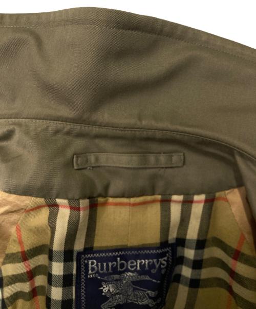 Burberry's（バーバリーズ）Burberry's (バーバリーズ) 80's 裏ノバチェック トレンチコート カーキ サイズ:50の古着・服飾アイテム