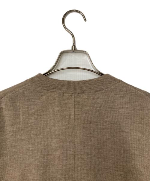 Whim Gazette（ウィムガゼット）Whim Gazette (ウィムガゼット) ウールハイゲージカーディガン ブラウン サイズ:Freeの古着・服飾アイテム